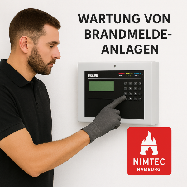 Wartung von Brandmeldeanlagen nach DIN 14675